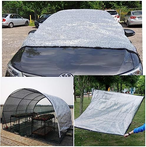 Tissu d'ombrage 75% aluminium avec œillets bâche sur mesure