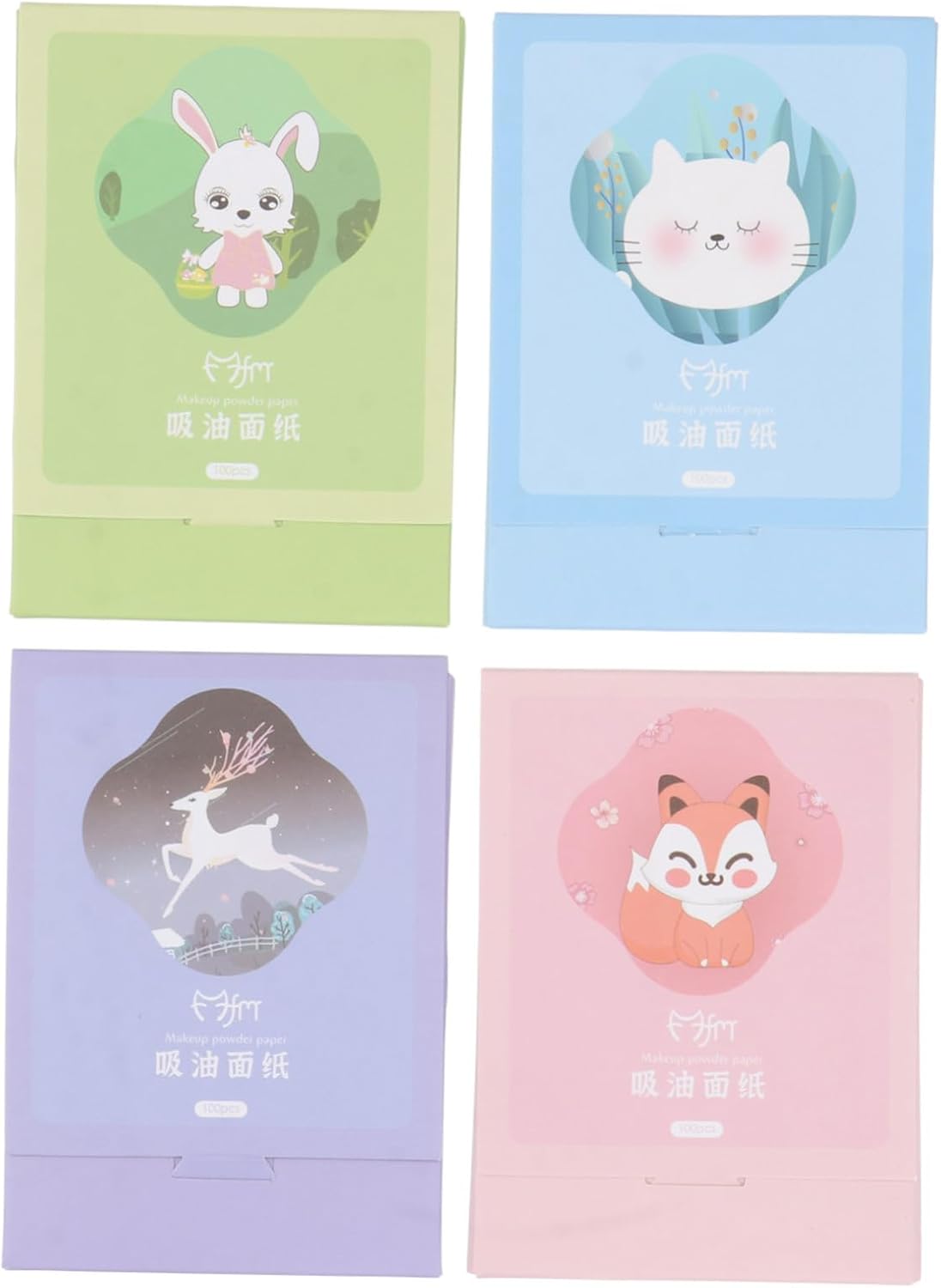 VALICLUD 400PCS Oil Absorbing Facial Blotting Papers for Women Face Cleaning for Oily Skin Portable Oil