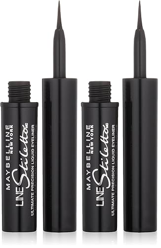 Miniatura 6 de Delineador líquido Maybelline New York alta precisión línea delgada 005 Blackest Black