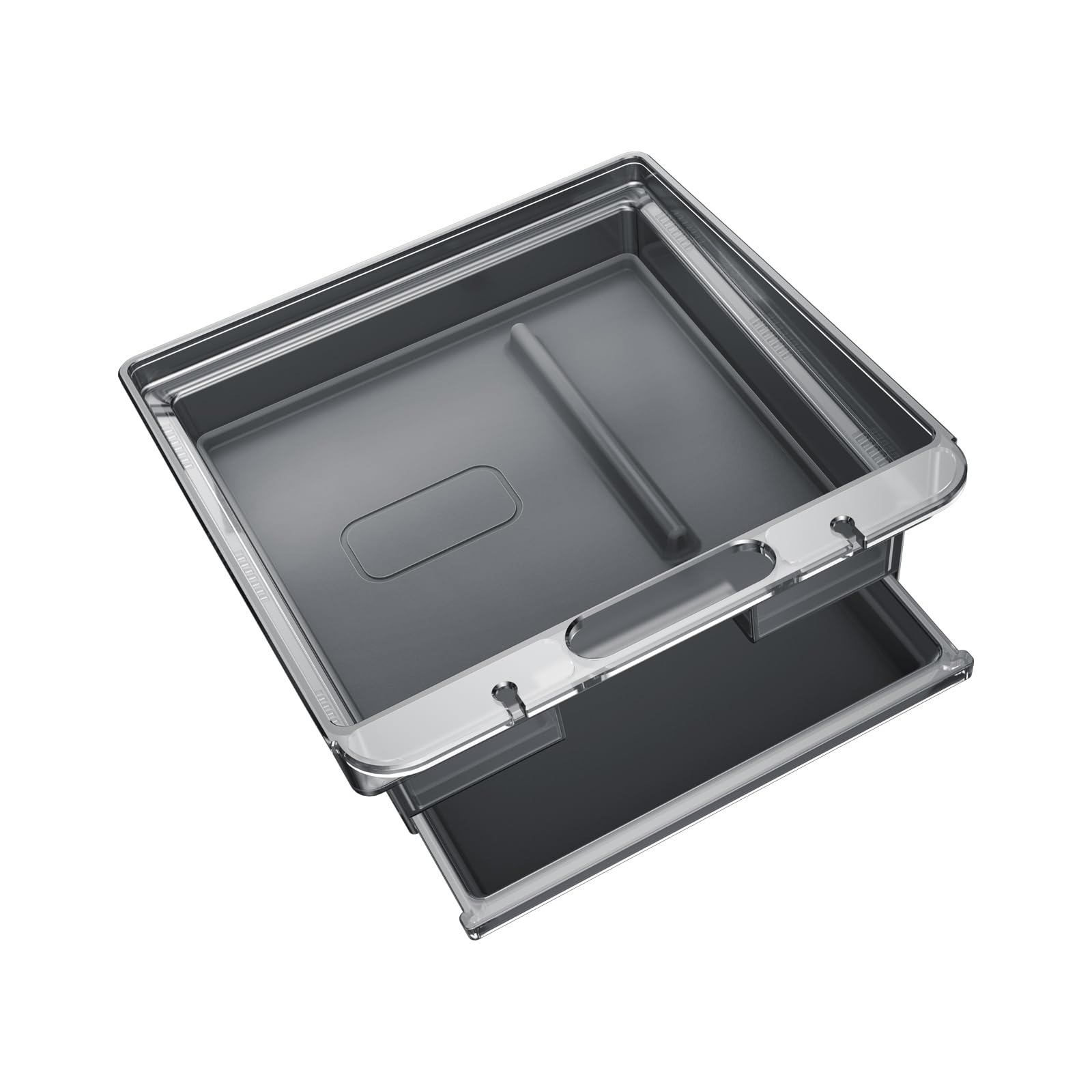 SKTU Organizer per Console Centrale, Accessorio per Tesla Model 3 Highland 2024-2026 e Y Juniper 2025 2026, Contenitore a Doppio Strato con Imbottitura per Tesla Juniper Highland Accessories