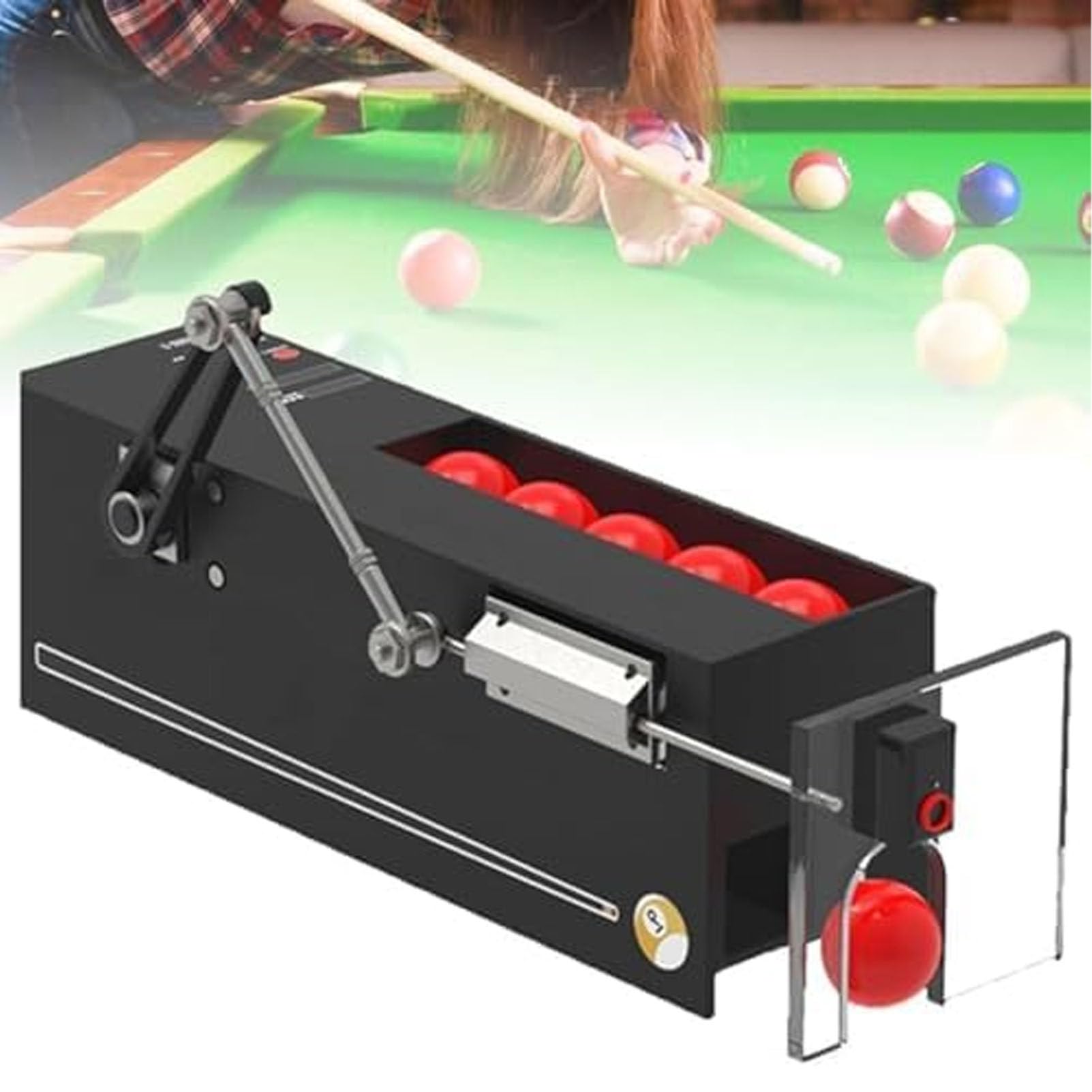 GYKOZY Automatic Ball Server,Auto Billiard Ball Feeder Dispenser, Real-time Scoring Systemss,True Simulation for Billiard Shooter Sport Practice