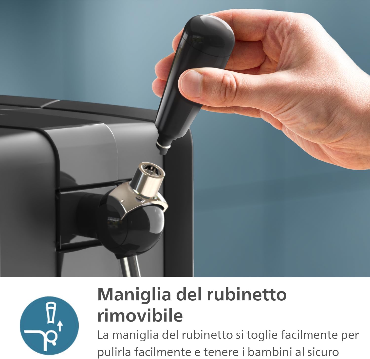 Philips PerfectDraft Serie 5000 Spillatrice di Birra – Mantiene la Birra a 3°C per 30 Giorni, Compatibile con Fusti da 6L, Raffreddamento Rapido in 12 Ore, Indicatori LED Integrati (HD3760/90)