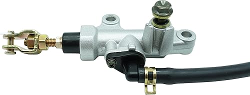 Miniatura 3 de M MATI Cilindro maestro de freno de pie trasero para Yamaha ATV Raptor 700 YFM700 2006-2020 YFZ450R 2009-2020 1S3-2580E-00-00