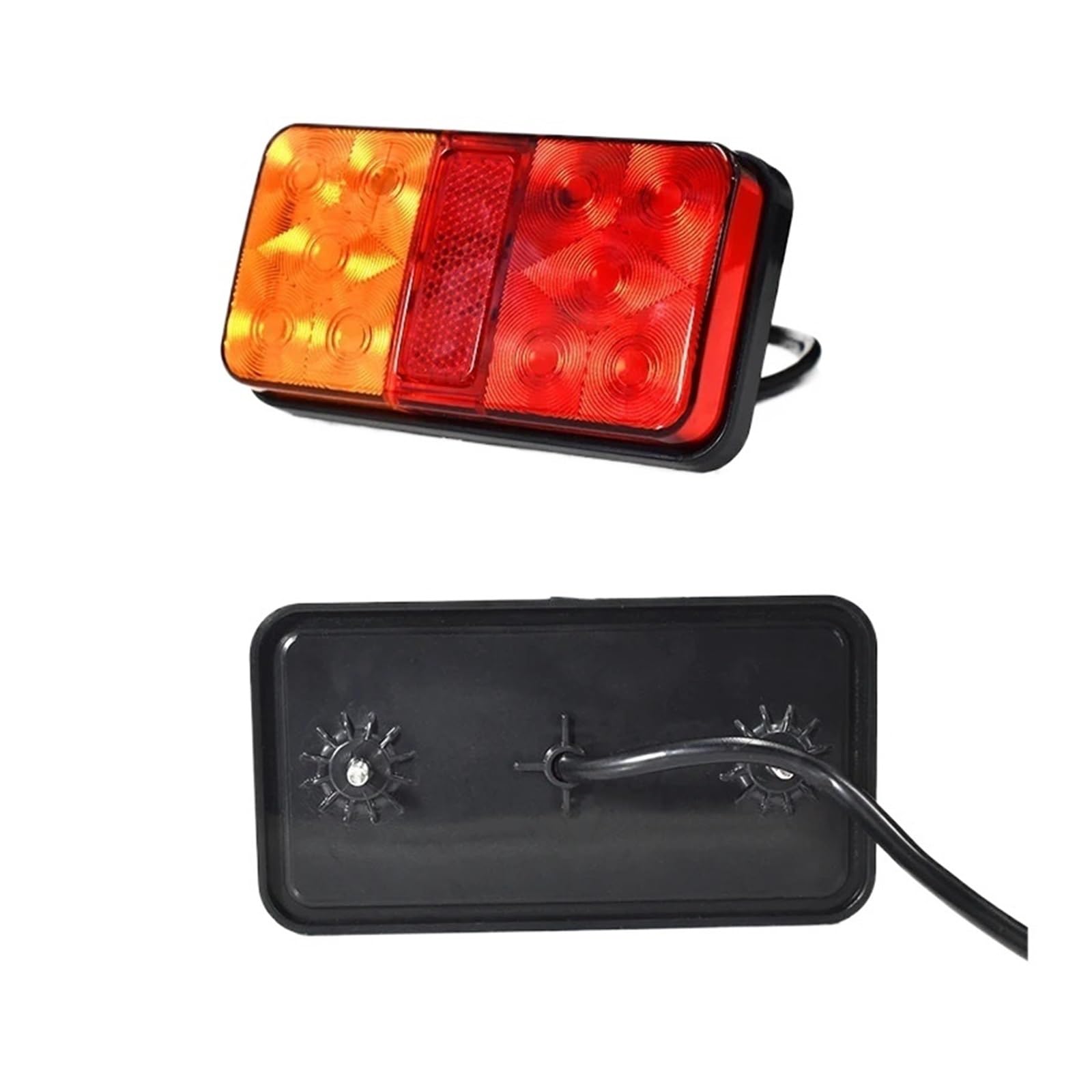 Feu de freinage LED 12V tout-en-un pour remorque et camping-car