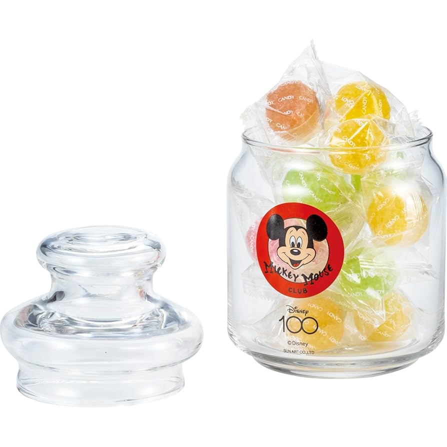 ミッキー　キャニスター　保存容器　瓶　昭和レトロ　アンティーク　ディズニー ディズニー ミッキーマウス 当時物 昭和レトロ キャニスター