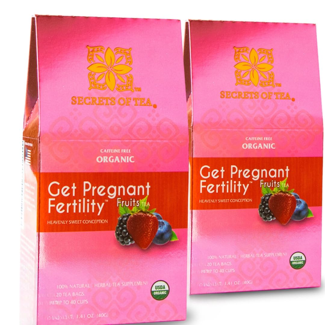 Secrets Of Tea Fertility Bundle- USDA Organic- 20 Count per unit