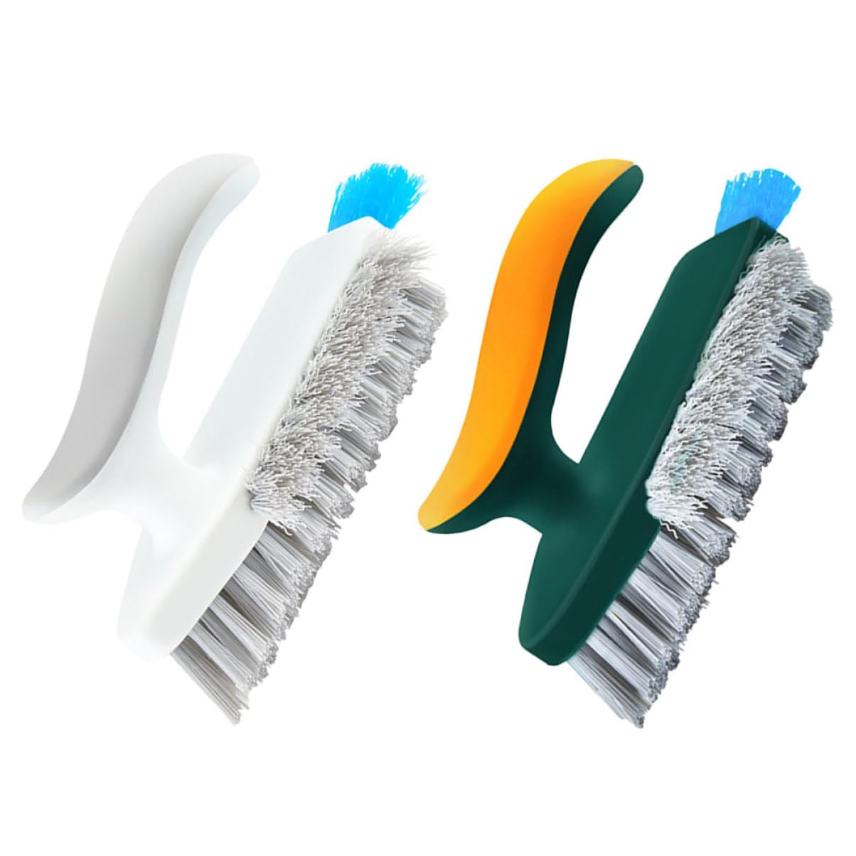 Alipis 8piezas Cepillo De Limpieza De Juntas y Esquinas Mango Ergonómico De Cepillo para Baño Dureza Alta para Azulejos y Grietas Duchas y Lavabos