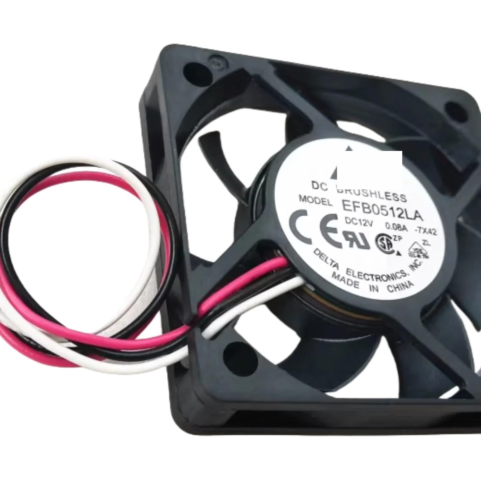 per Delta EFB0512LA 5010 5cm 10mm Ventola di Raffreddamento Silenziosa 12V 0.08A Singolo Cuscinetto A Sfera 3-Wire Parti Del Computer Portatile