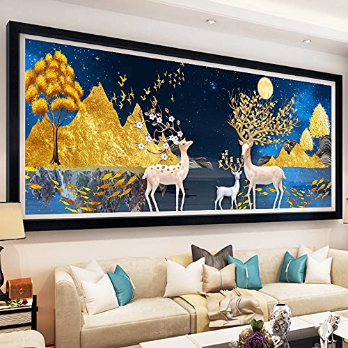 Peinture au diamant adultes loisirs créatifs kit complet canevas mosaïque 5D