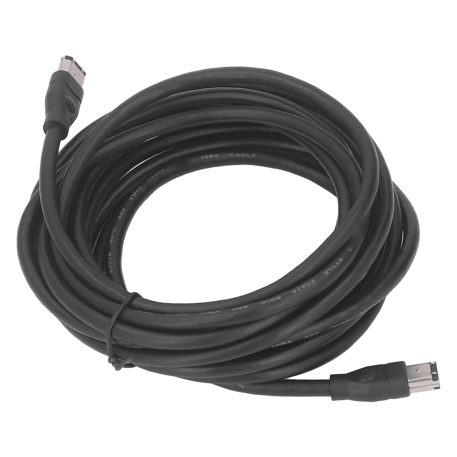 Cuifati Cable Firewire DV, Cable Firewire Premium de Alta Velocidad, 6 Pines Macho a 6 Pines Macho IEEE1394 Cable Firewire para Videocámara Cámara Digital Impresora 14.8 Pies