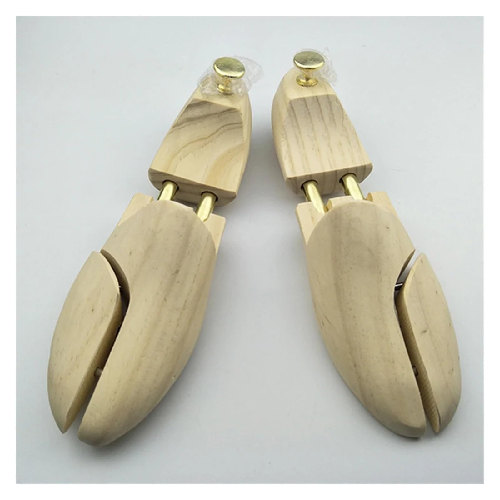 Árbol de zapatos for hombre, dispositivo soporte ajustable for modelador, resorte madera maciza doble tubo