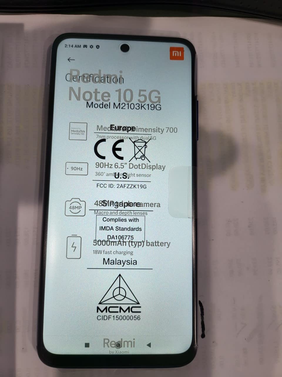 【付属品いっぱい】Xiaomi 10 5G 8GB/128GB 付属品いっぱい】Xiaomi 10 5G 8GB/128GB 付属品いっぱい