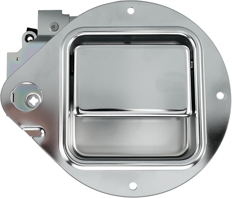 Manija de puerta delantera del lado del conductor para Peterbilt 330 357 362 379 1983-2010 | Manija de puerta exterior compatible con 375 377 378 Reemplazar 760-5401 7605401, cromado