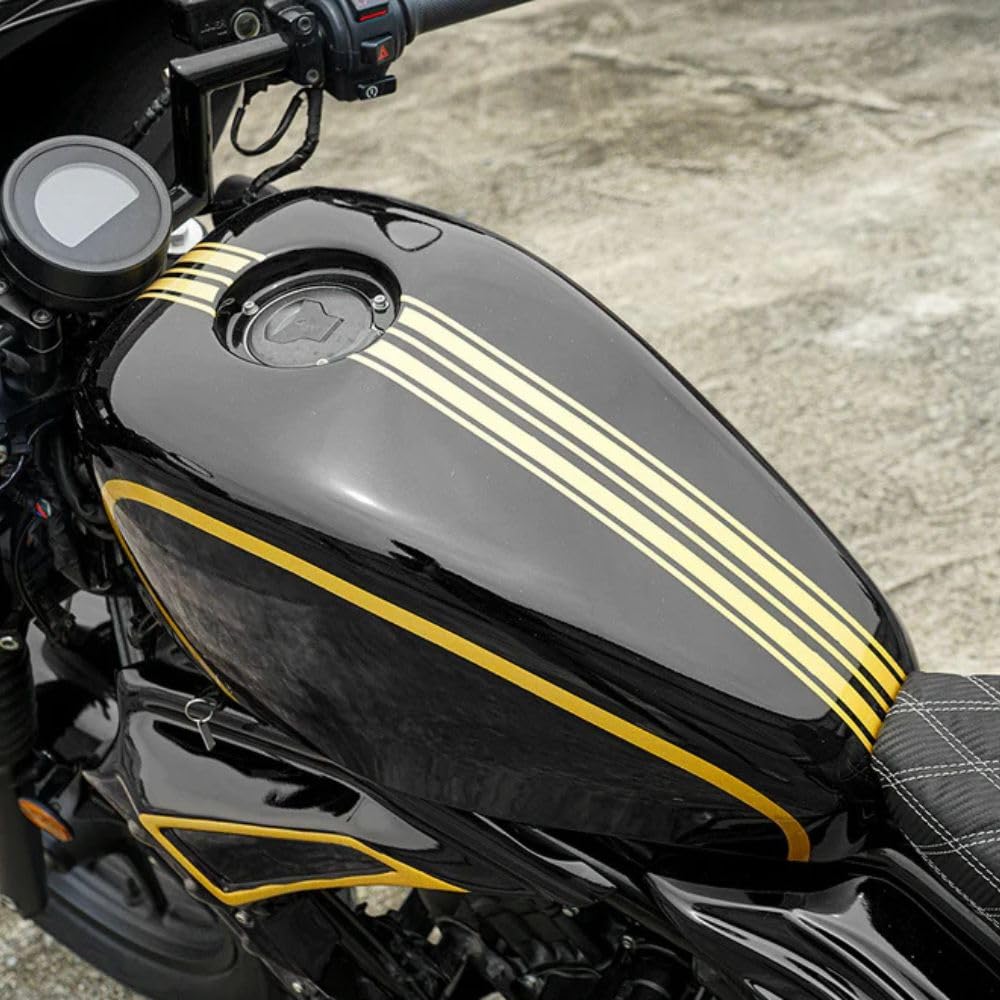 Amazon | MAXNUS ホンダレブル250/500用カスタムタンクカバー ブラック