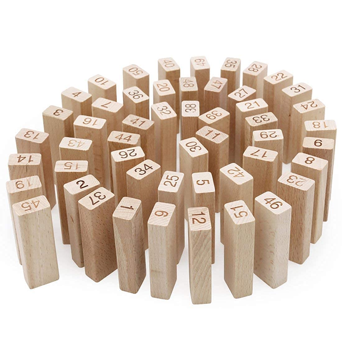 Promocart Jhenga Block Set of 48 Brown (B09HMQZVVH) Amazon Price History, Amazon Price Tracker