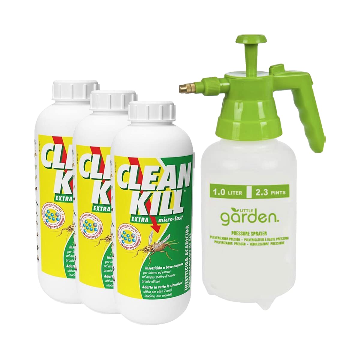 FGC Kit Clean Kill Extra Micro-Fast x3 + Nebulizzatore Pressione