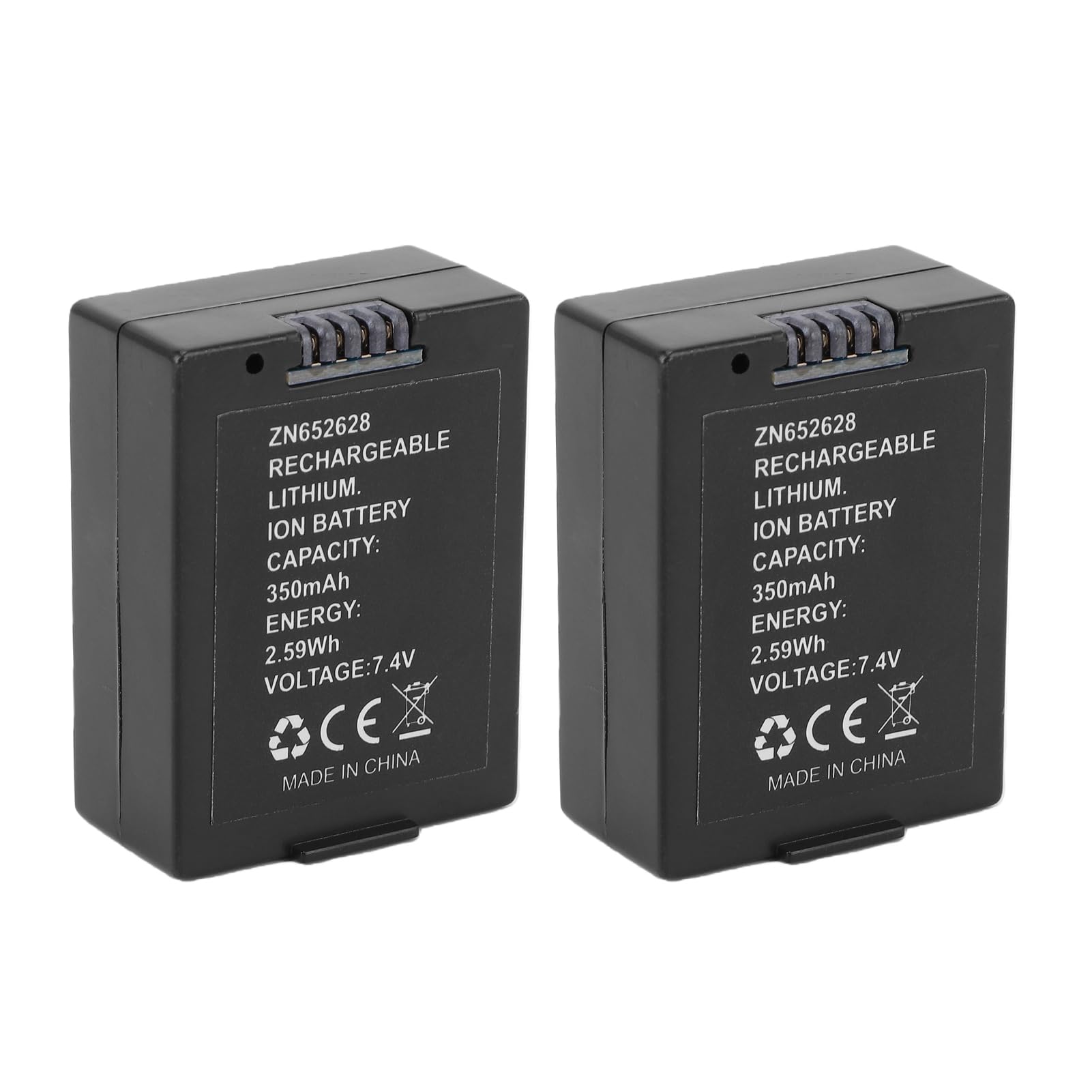 Jectse Batterie pour Hélicoptère RC, 7,4 V 350 MAh, pour RC Era C187