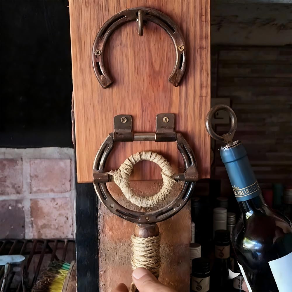 Apribottiglie Rustico A Parete, Apri Manuale, Cavatappi A Parete, Apertura Senza Sforzo, for Cucina, Bar, Ristorante, for Gli Appassionati