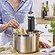 SEVERIN Sous Vide Stick mit Touchbedienung, leistungsstarker Sous-Vide Garer mit LED-Display, 1.300 W, universell einsetzbar dank Klemme, Edelstahl-gebürstet, schwarz, SV 2451