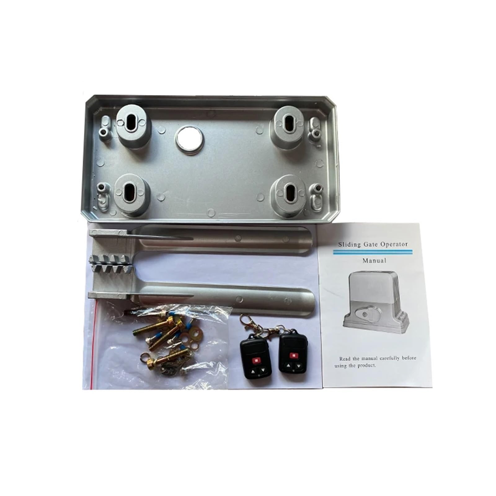 Garagentoröffner, Automatischer Schiebetoröffner, robuster 1800 kg schwerer Tormotor, Schiebetoröffner mit Fernbedienung Passend für vielseitige Tore