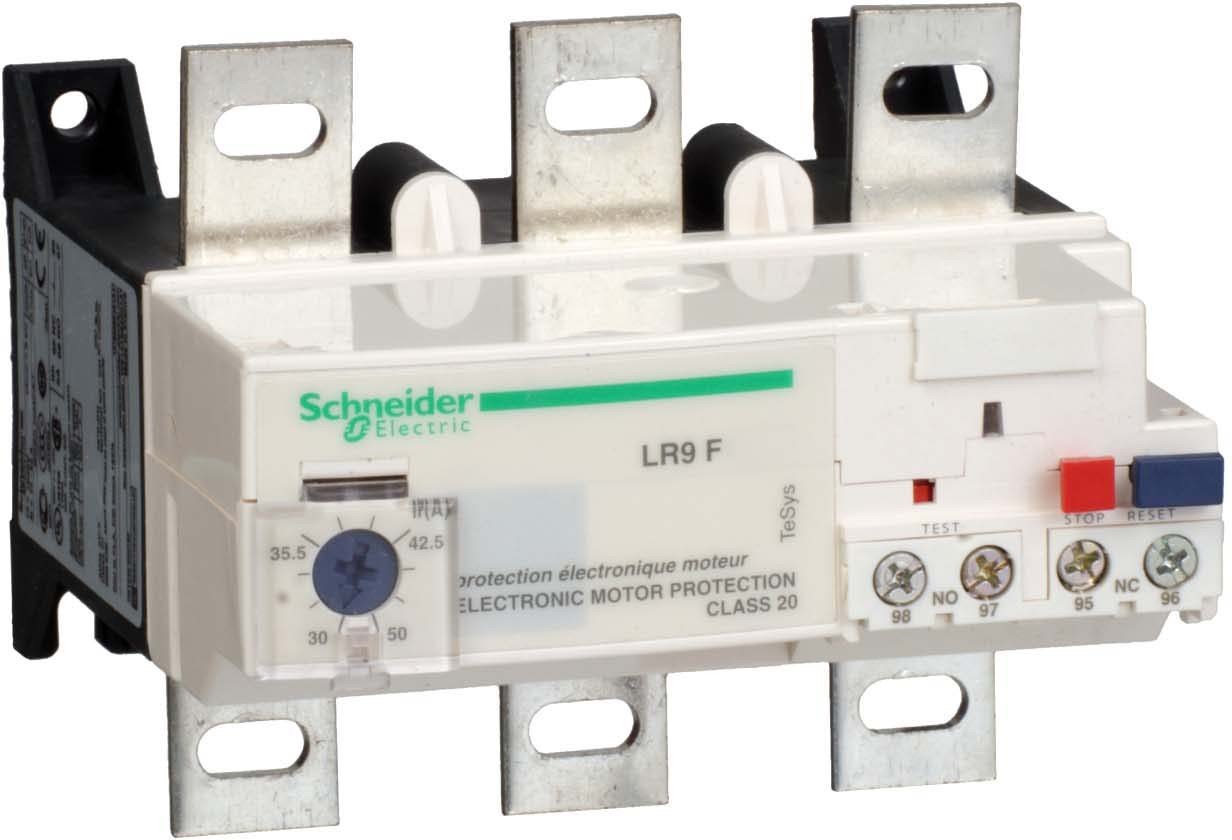 Schneider Electric LR9F Thermisches Überlastrelais, / 220A 110 kW 1 Schließer/1 Öffner, 32V / 5A, 101 mm x 115mm