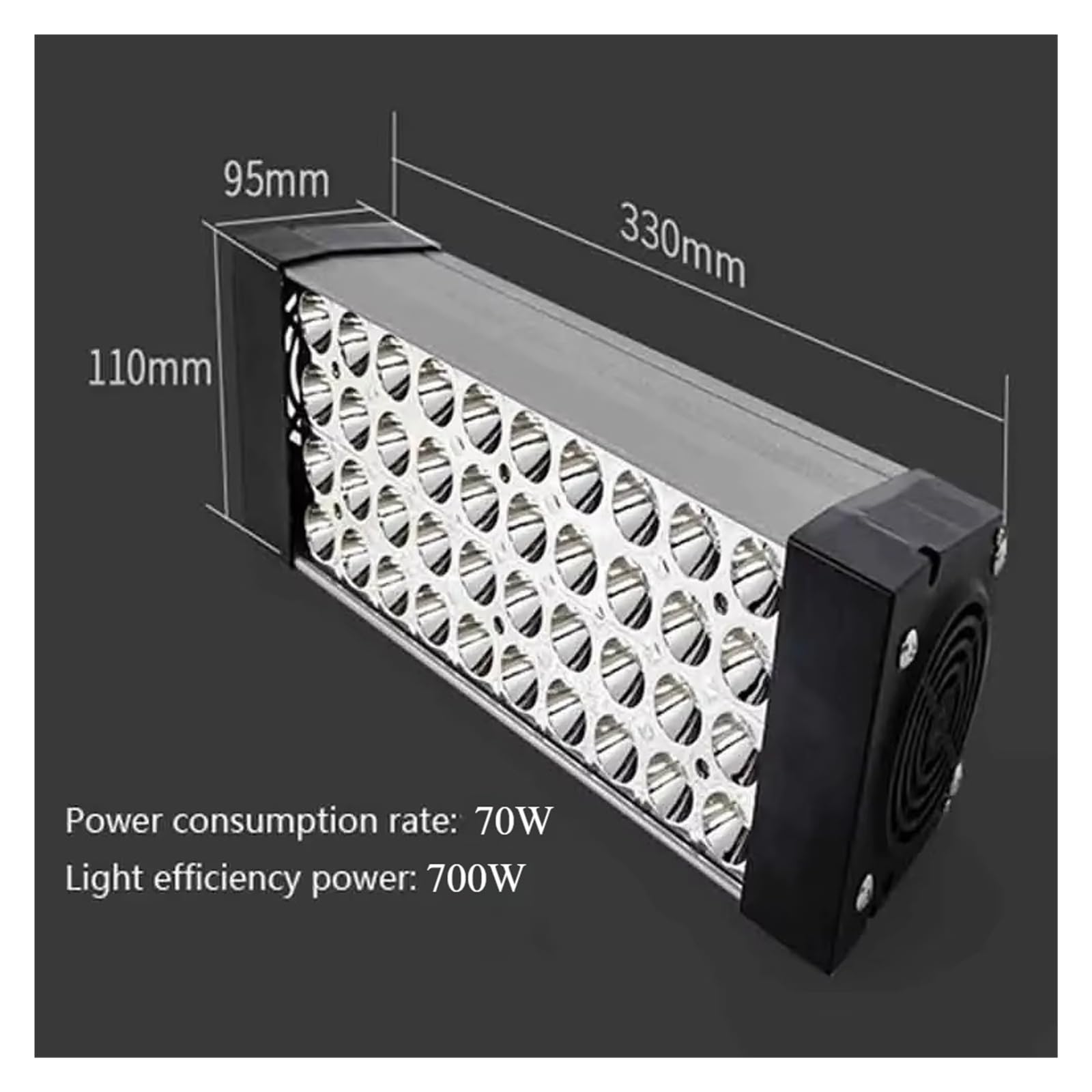 1000W 500W UV-Härtungslampe 365nm 395nm 405nm Kleber Harz Grün Öl Löten Leiterplattenbeschichtung LCD-Bildschirm Farbe Lack Schnelle Härtung(700W,395nm)