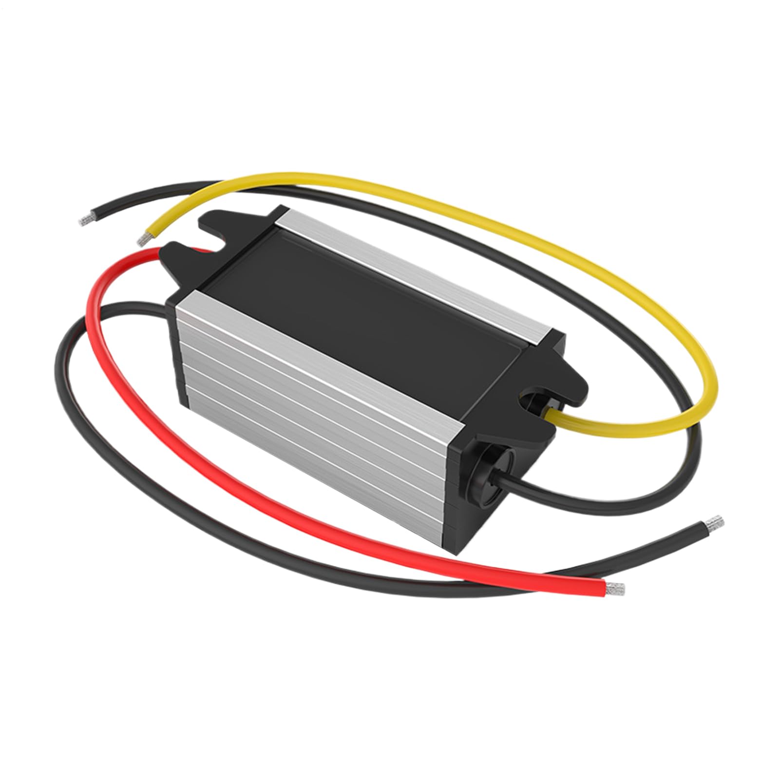Adjustable DC Power Supply, Step Down Voltage Adapter Device, 12V Output with Stable Control, Electric Adapter with Compact Design, Automotive Power Transformer, Car Truck for RV Electronics