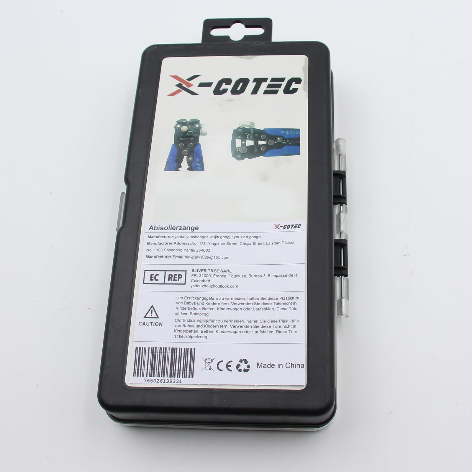 Pinza Spelafili Elettricista 3 in 1, Pinza Spellacavi Elettrici Professionale, Spellafili e Tagliafili Multifunzione, a Crimpare per Cavi 24-10 AWG