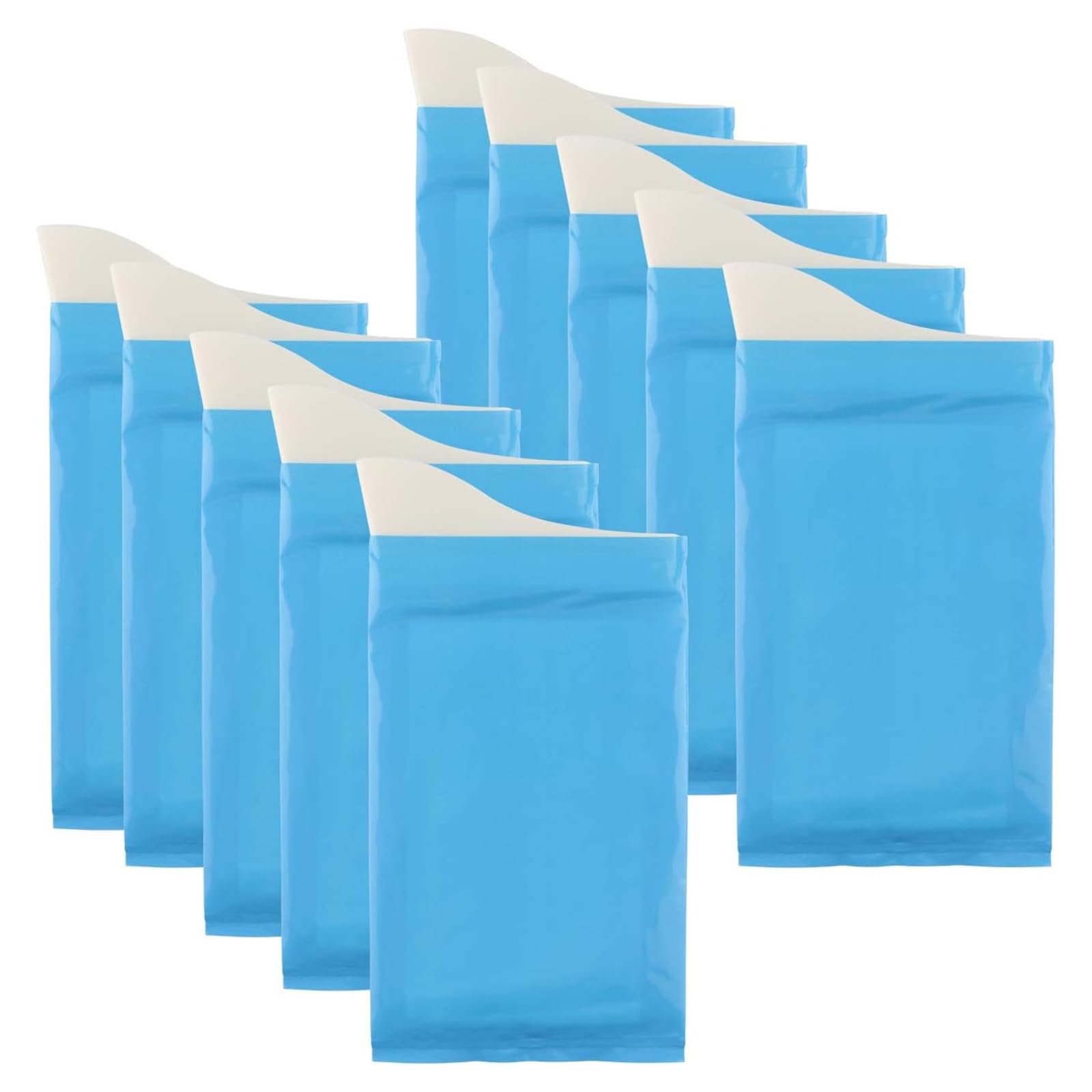 Disposable Urine Bags Camping Pee Bags for Travel Urinal Toilet Super Absorbent Traffic Jam Emergency Portable Urine Bag Pee Bags Car Toilet for Men Women Children Brief Relief, 10 Pieces