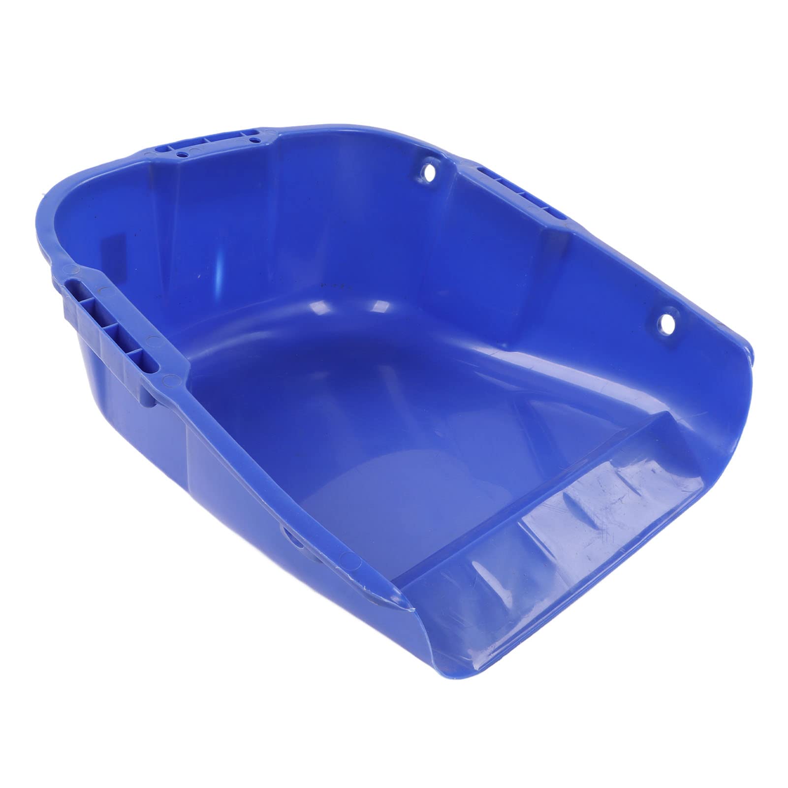 FTVOGUE Recogedor Resistente, Material Plástico, Pala de Gran Capacidad, Diseño de Doble para Facilidad de Uso, Ideal para Cosecha de Cultivos y Limpieza Industrial (Blue)