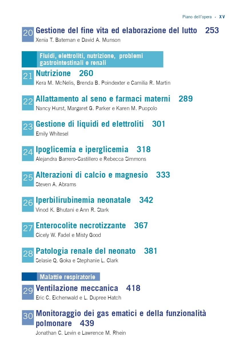 Cloherty e Stark’s. Manuale di neonatologia