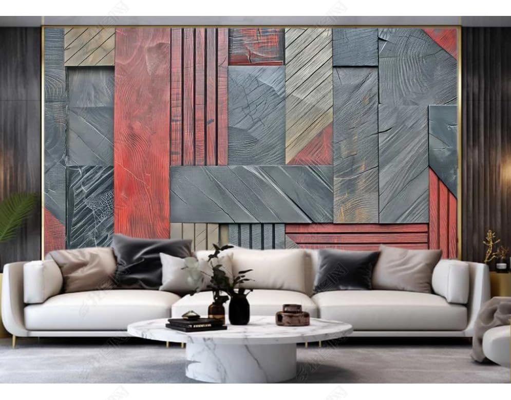 Papier peint panoramique relief tapisserie photo décoration murale salon 150cm