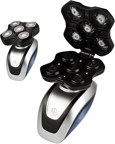 Afeitadora profesional de cabeza calva, maquinilla de afeitar eléctrica para hombre más calvo, afeitadora de cabeza y cara masculina, recortadora de