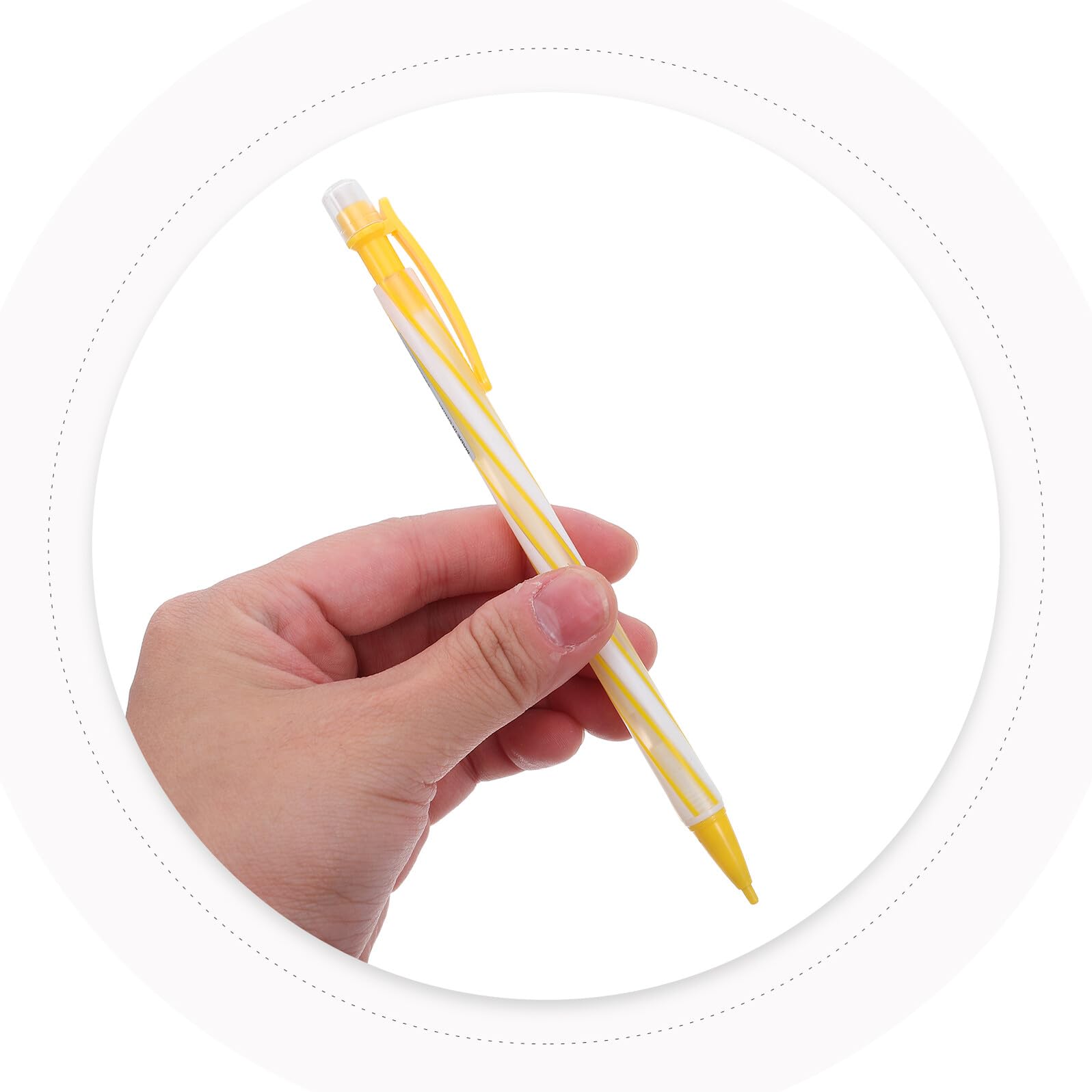 iplusmile 36pezzi Matite Meccaniche Gomme Integrate Clip per Fissare Libri e Tasche senza Necessità di Affilatura per Studenti e Disegno