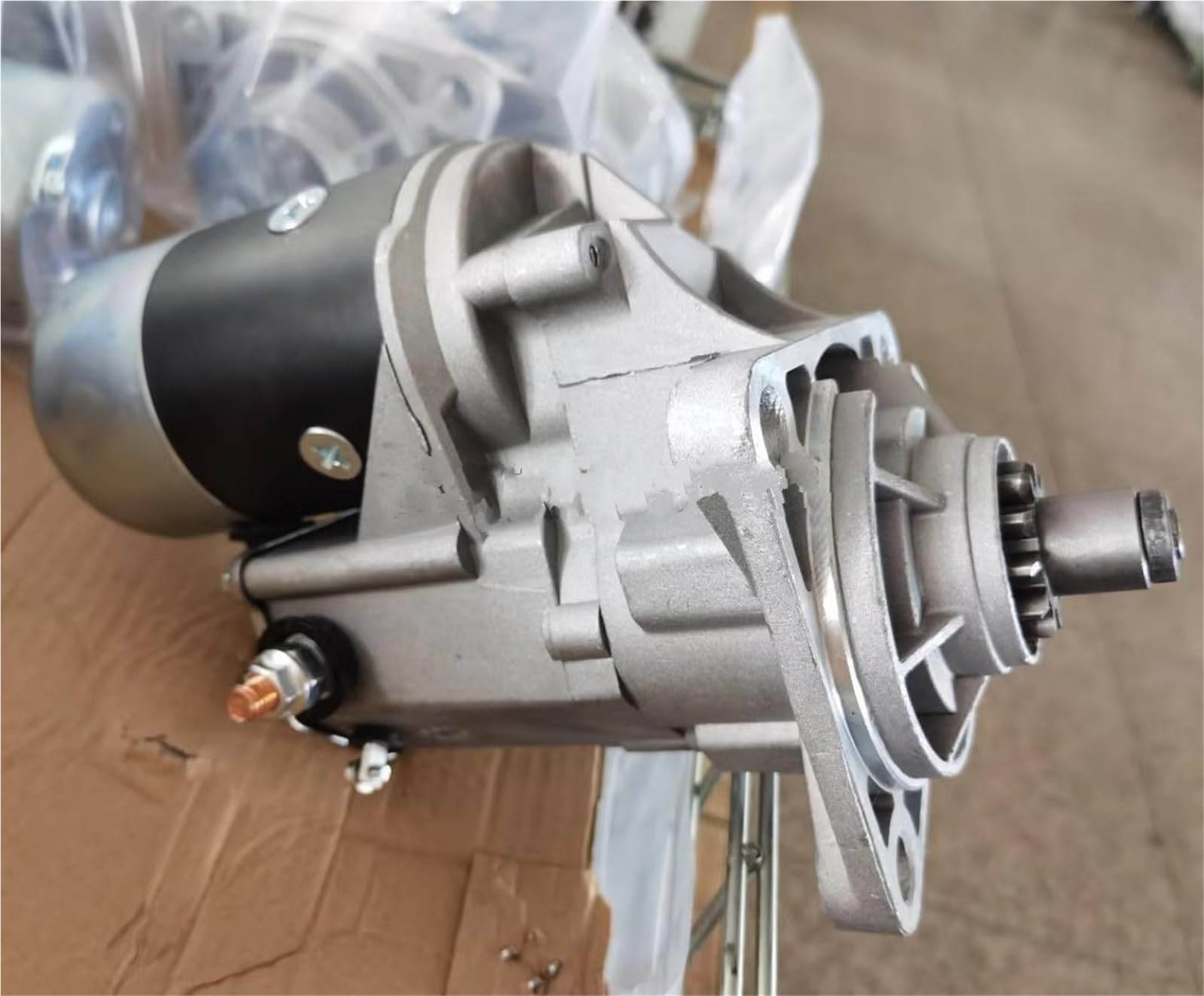 Genérico Arranque Motor para Daewoo Motor Arranque BH090 DE08TIS D1146 65262017043 031127081 231502113 24 V 4,5 KW 11T