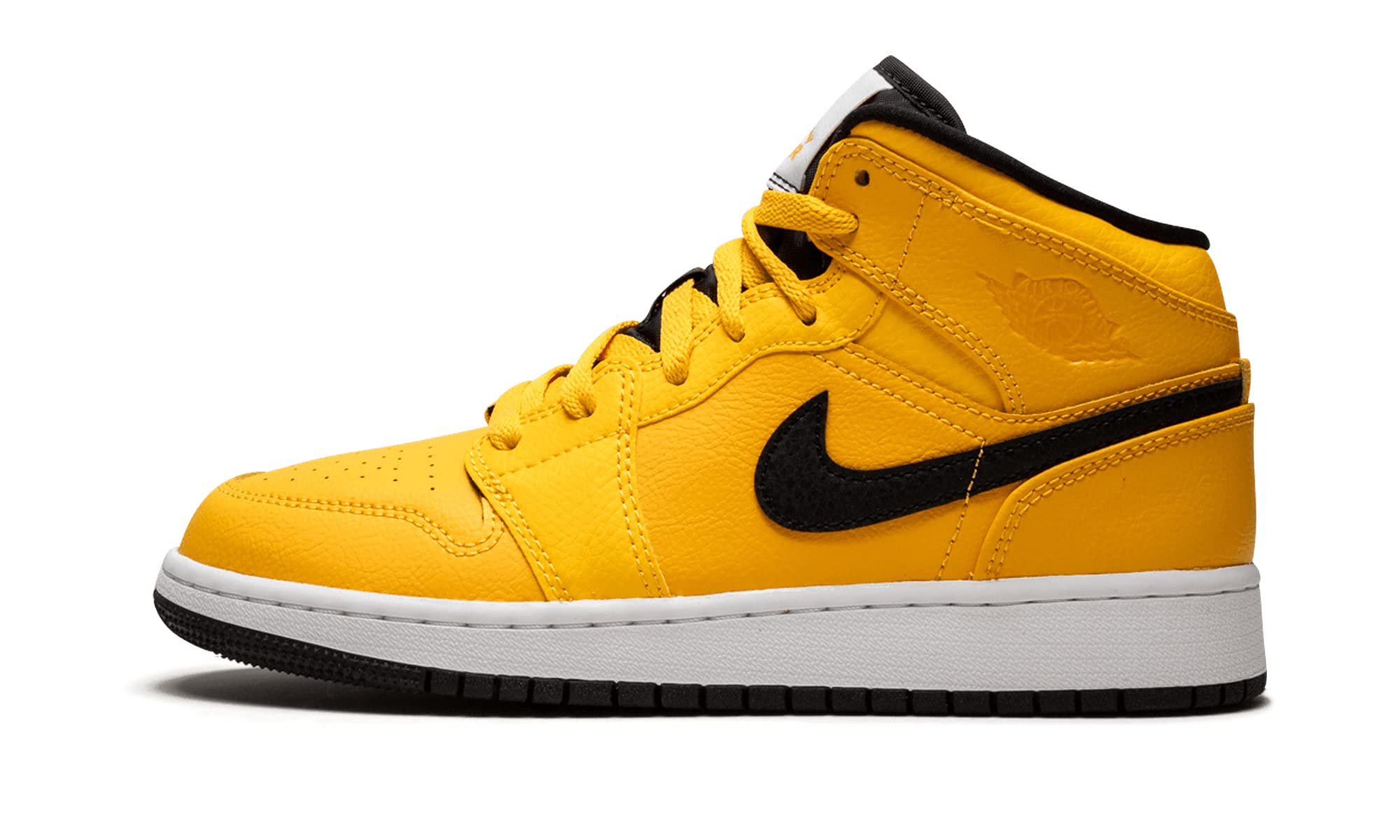 Jordan 1 Mid University Gold/Black-White (GS) (554725 700) (4 M US Little Kid)