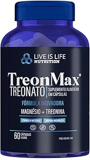 TreonMax Magnesio Treonato 500 Mg 60 Capsula puro Original