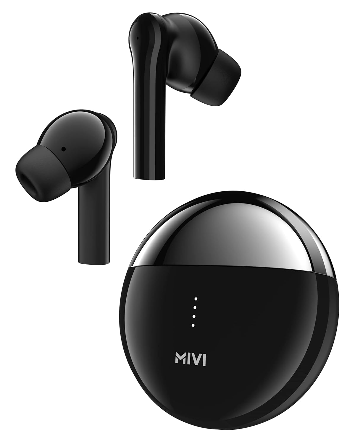 Mivi DuoPods A650 True Wireless in Ear Earbuds with Quad Mic ENC, 13mm