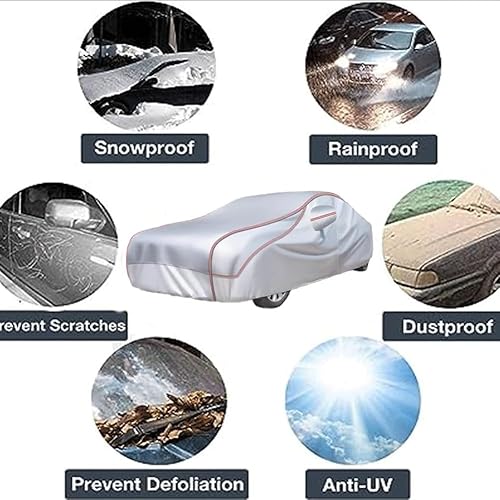 Miniatura 8 de Funda de automóvil para Dacia Sandero Stepway Sandero 2 Stepway Sandero 3 Stepway, cubierta completa de automóvil impermeable, tela Oxford