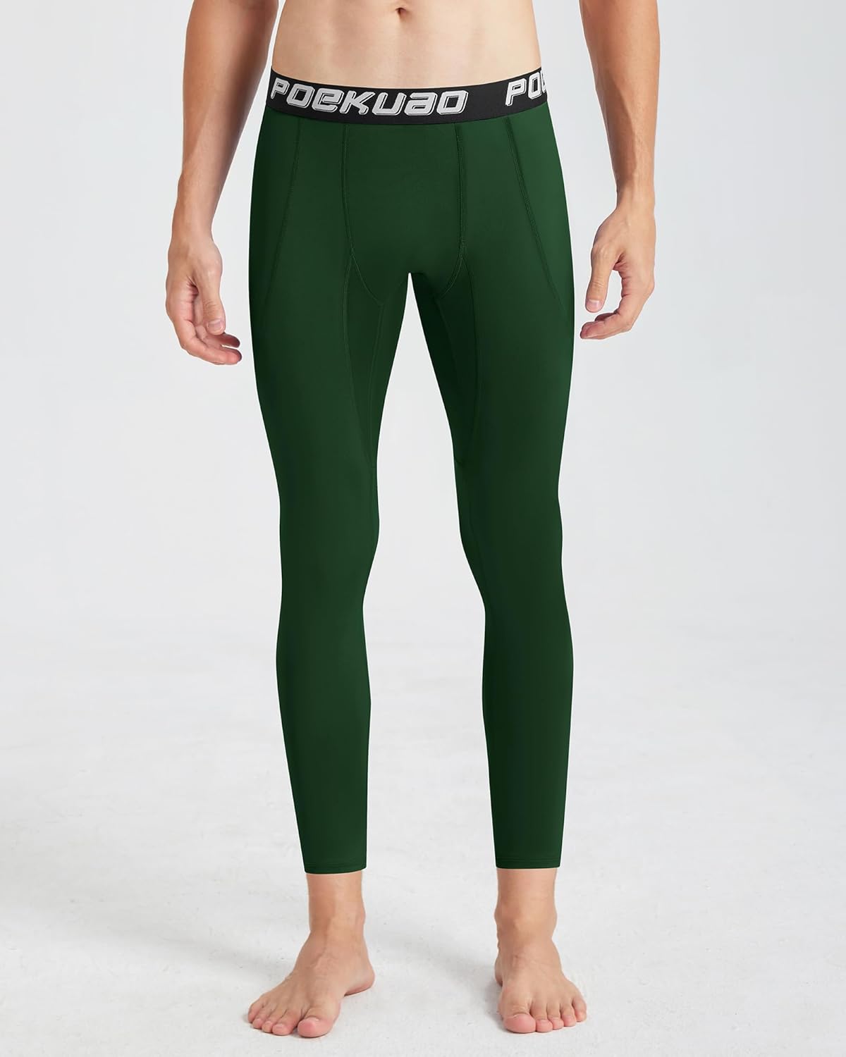 2 Pack Men’s Compression Pants Athletic Workout Leggings Running Tights Quick Dry Base Layer for Yoga Basketball