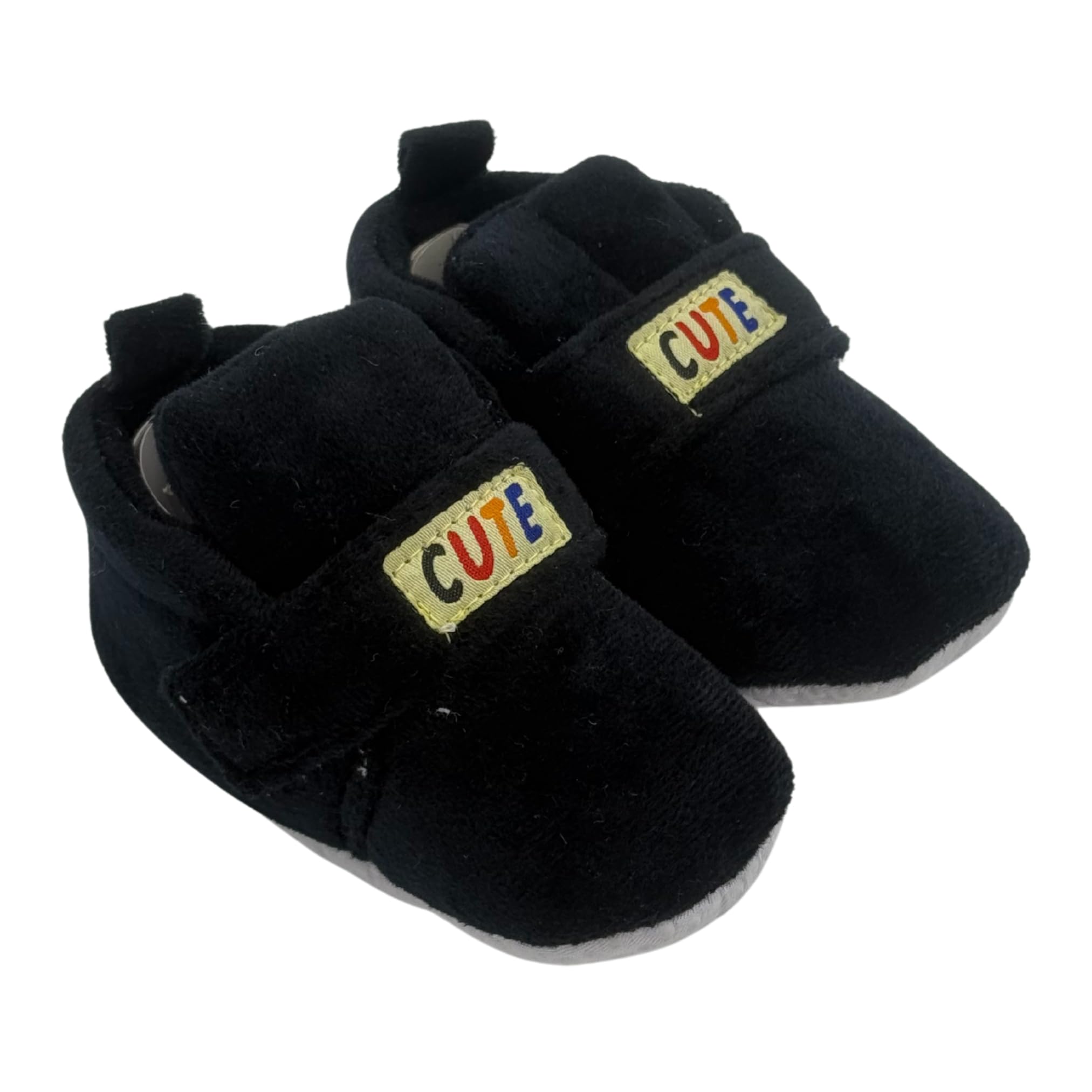 puresole Winter Baby Booties for 6-12 Months with Anti-Slip Sole | Premium Cotton Baby Shoes with Velcro Closure | Soft, Breathable and Warm | Elegant Unisex Design-picture-38