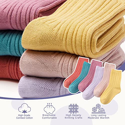 Boys Cotton Socks Kids Colorful Quarter Socks Cartoon Seamless Dress Socks Bears for Boys 6 Pack3