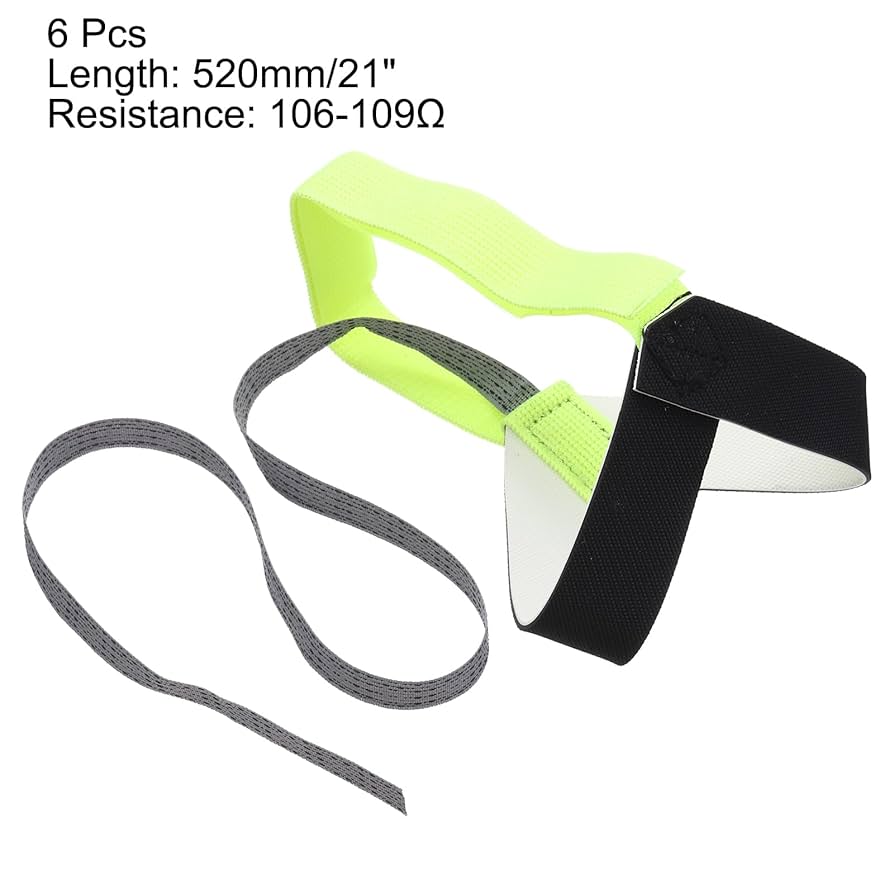 Sourcing Ap 50pcs ESD Anti Static Foot Heel Ground Straps Disposable