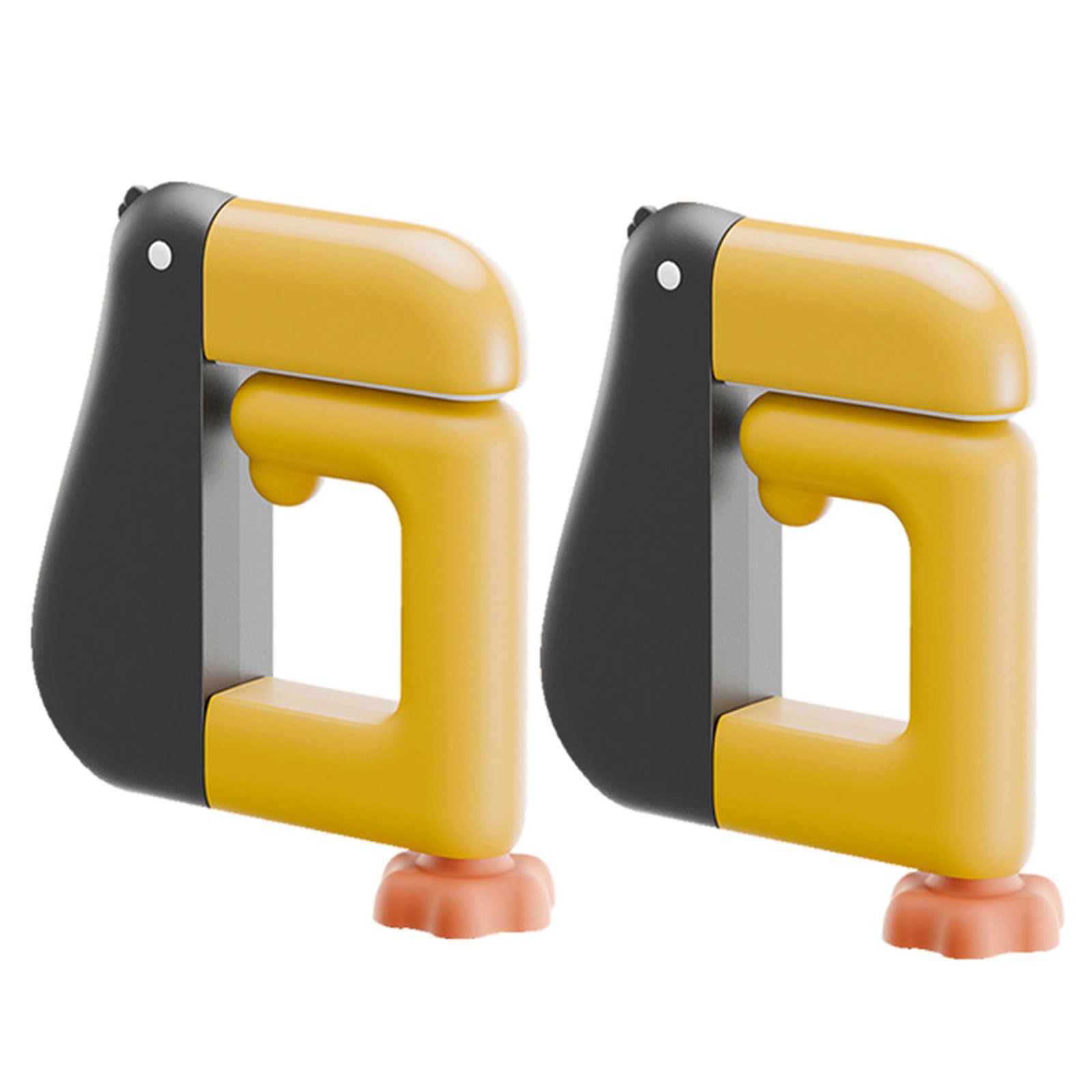 Hsioluted of 2 Under Table Bag Hanger for Backpacks Keys Umbrellas Thinking Shaped Portable Desk Hook Easy Install Bag Hook Classroom