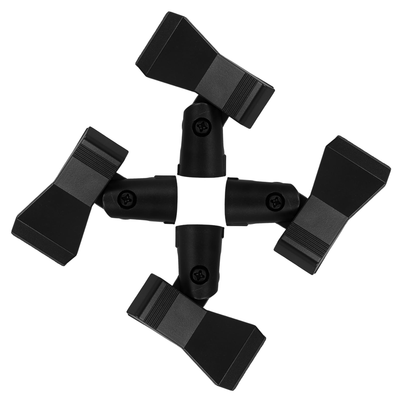 Totority Mic Mount Holder Clamp Thread Adapter Universal Mic Stand Clip for Musicians Easy Operation Reusable