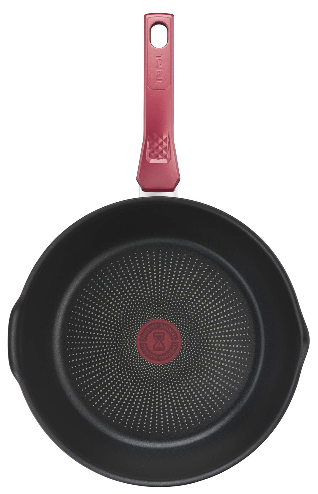 Tefal Daily Chef - Sartén profunda (26 cm, duradera, resistente, fácil de limpiar, revestimiento antiadherente, termo-Signal, cocina sana, boquillas, fabricada en Francia, inducción G2737702