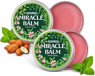 Sorviq Miracle Balm for Varicose Veins, With Horse Chestnut, Arnica, Oregano and Black Seed Oils, Natural Miracle Balm, Heavy-Feeling Legs（2PCS）