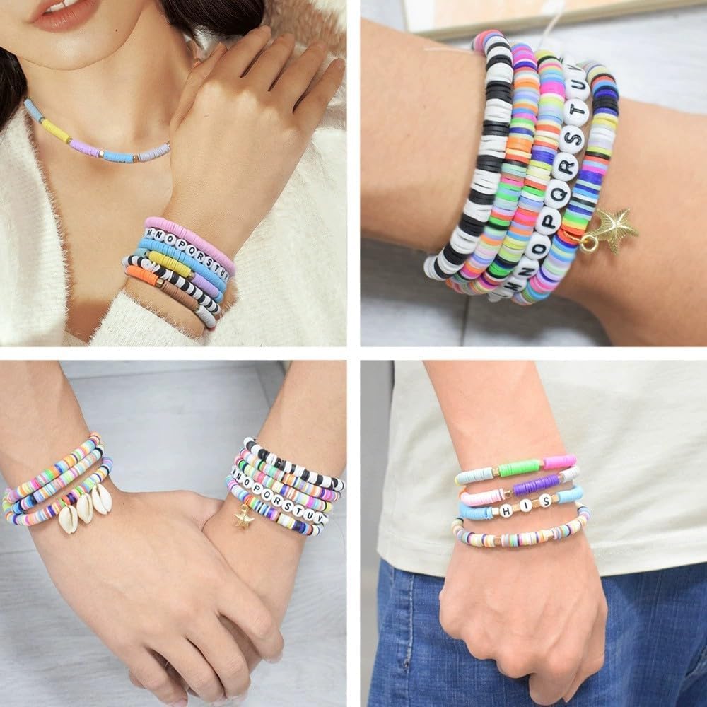 Bracelet En Agate Naturelle Pour Femme - Pierre Multicouche - Perles Argentées - Cadeau De Saint