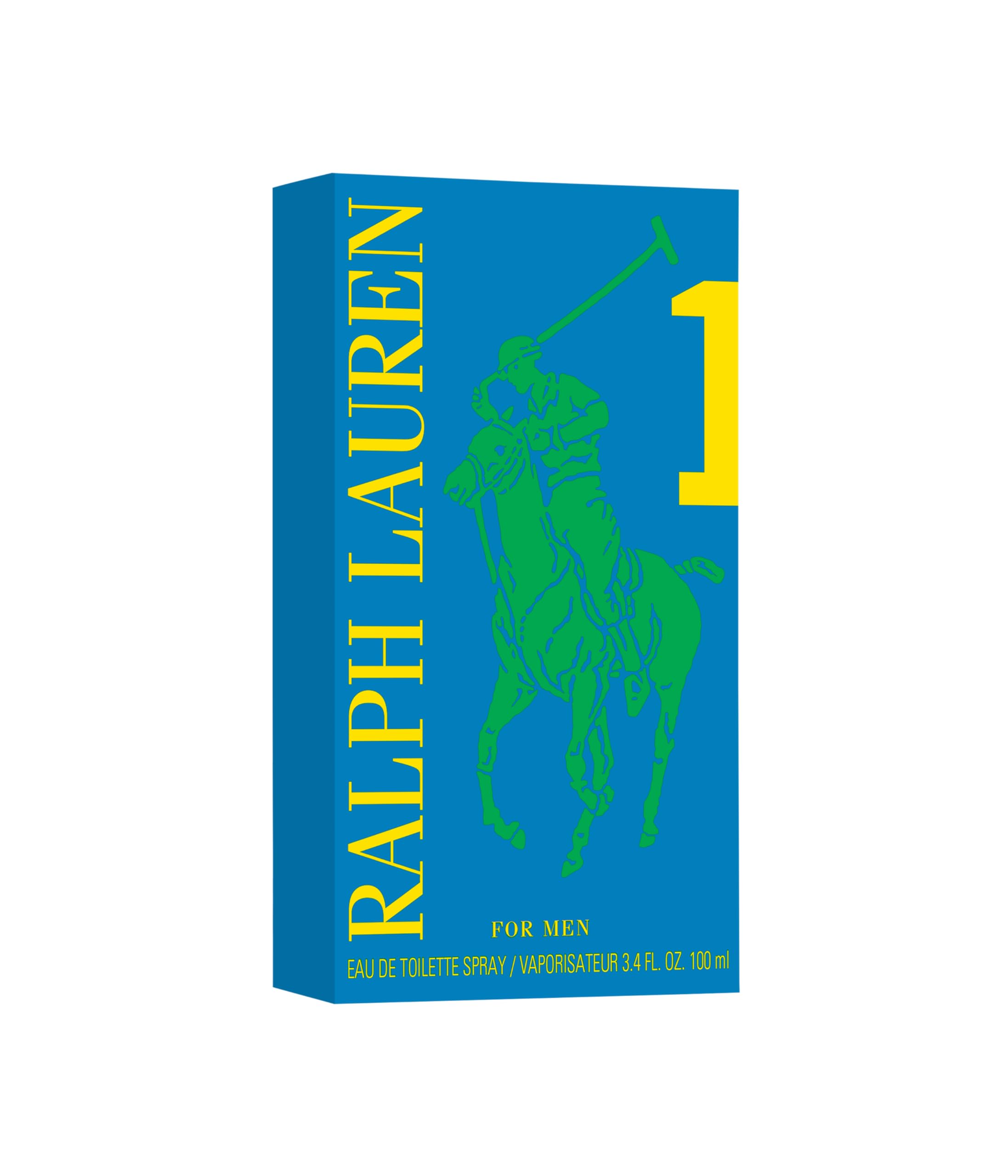 Ralph Lauren Big Pony 1 Men Eau de Toilette Spray für Herren, erfrischend-fruchtiger Duft mit Mandarine, Basilikum & grünem Tee, für selbstbewusste Männer, 100 ml