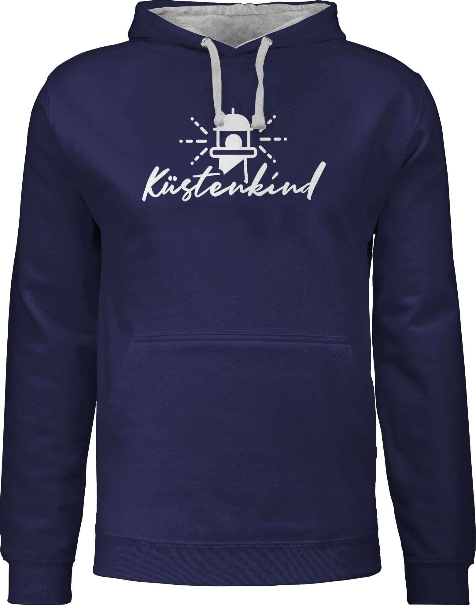 Shirtracer Damen Pullover Anker Neverless Hoodie Damen Moin Anker